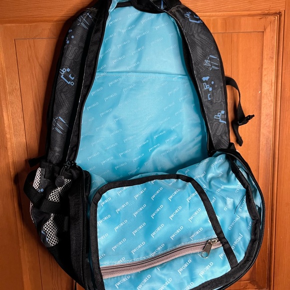 J World Astro Blinker Black-Laptop Compartment Laptop Backpack - Picture 3 of 8